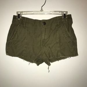 Olive Green Aeropostale Shorts